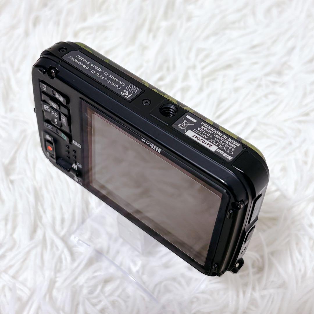 ✨美品✨NIKON COOLPIX AW110 コンデジ 防水 迷彩 カモフラ
