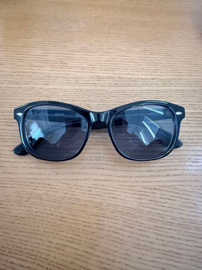 EVILACT Eyewear CYCLONE フレーム ブラックレンズブルー