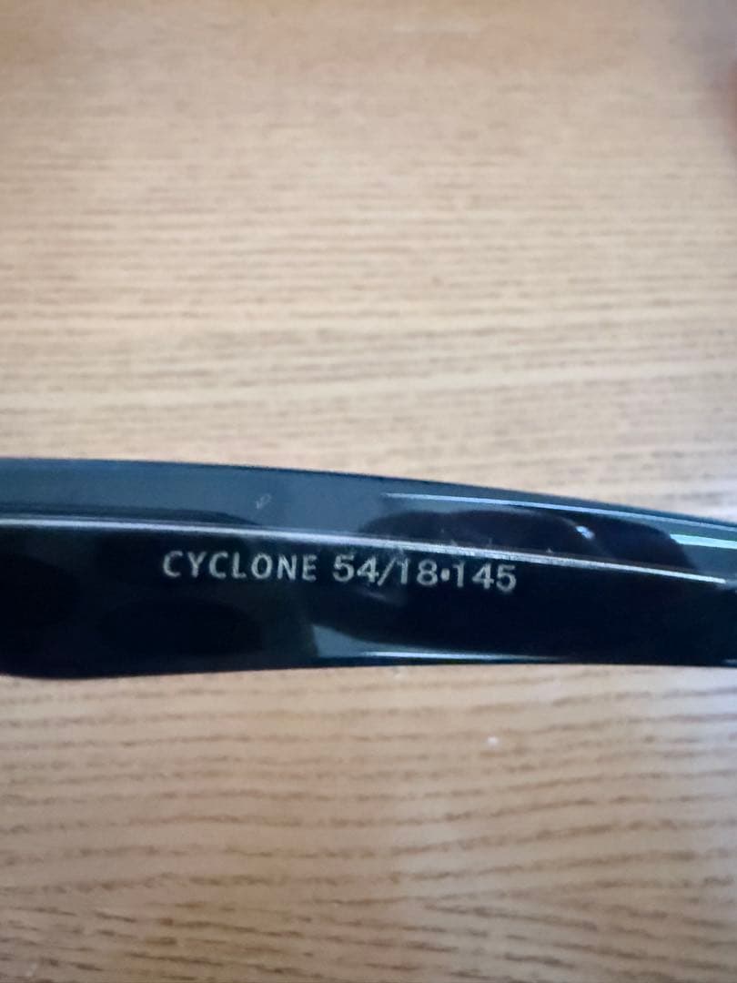 EVILACT Eyewear CYCLONE フレーム ブラックレンズブルー