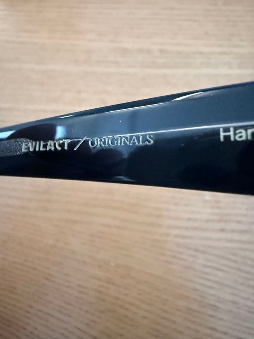 EVILACT Eyewear CYCLONE フレーム ブラックレンズブルー
