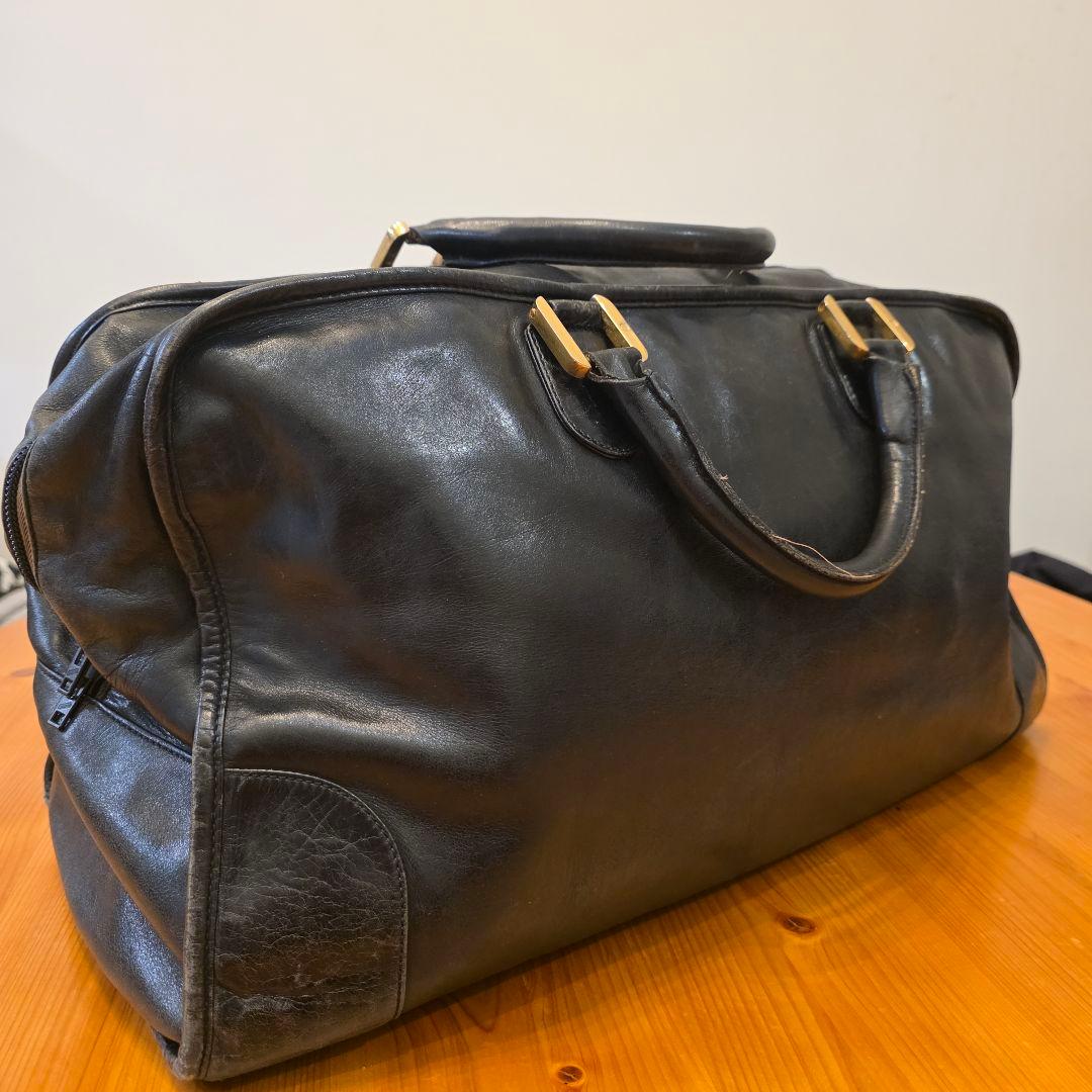 ロエベ　LOEWE　ボストンバッグ ブラック　旅行　鞄