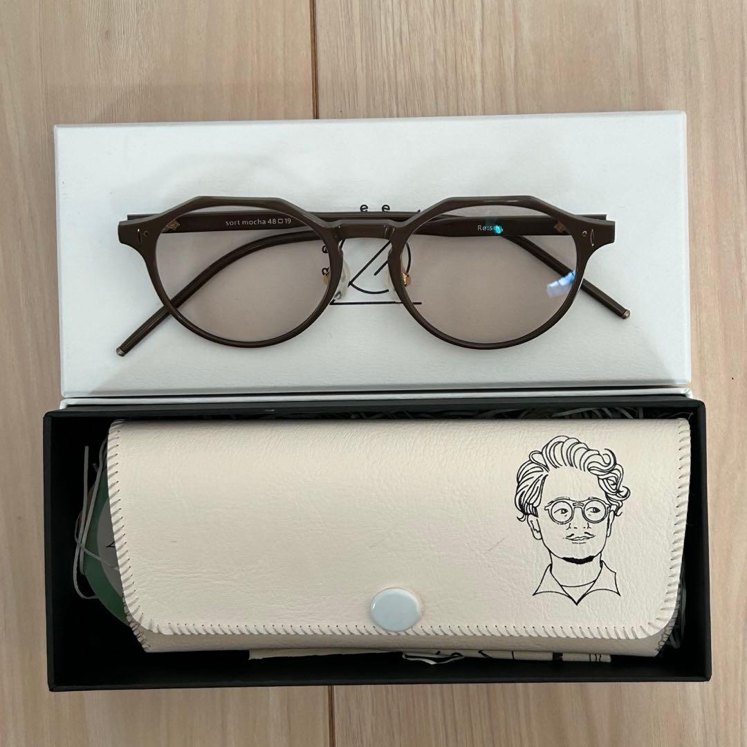 【最終価格】resee リシー サングラス　sortmocha ブラウン 25%