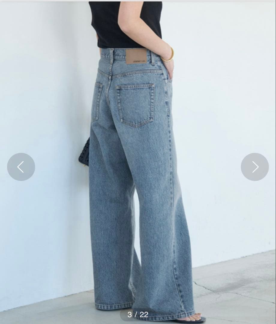 Deuxieme Classe Loose Jeans 36 デニム　パンツ