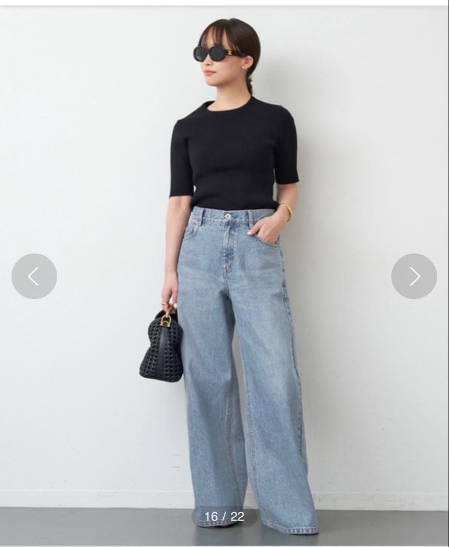 Deuxieme Classe Loose Jeans 36 デニム　パンツ