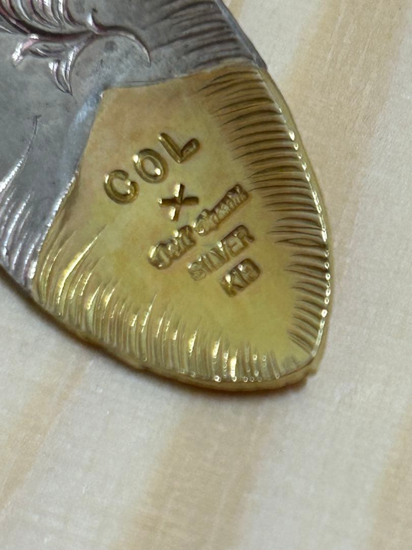CAL O LINE 先金フェザーネックレス18k
