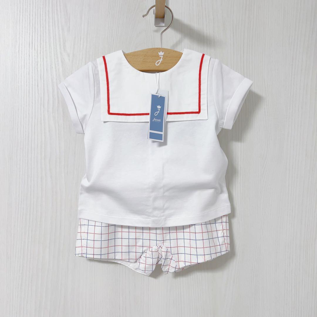 【新品・タグ付き】jacadi アンサンブル　18m