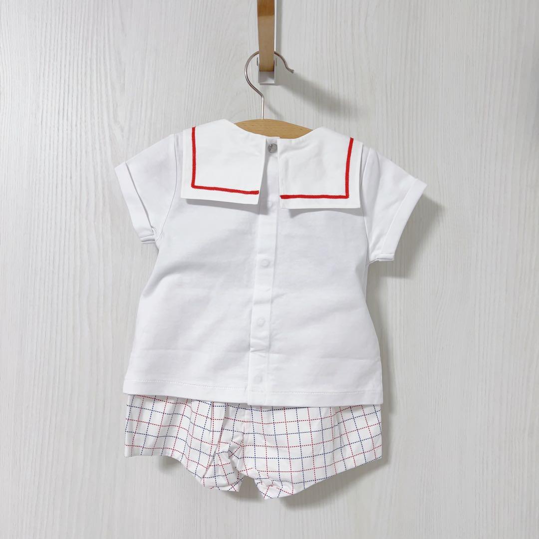 【新品・タグ付き】jacadi アンサンブル　18m
