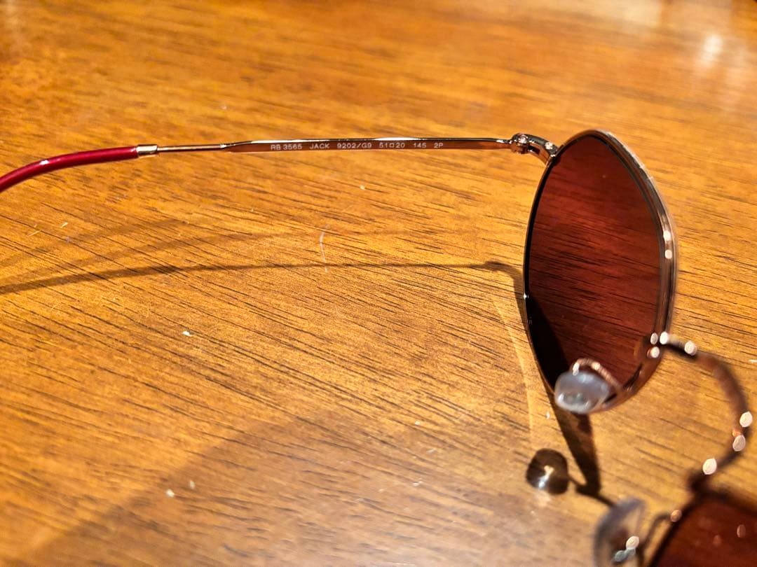 Ray-Ban RB3565 Jack サングラス 正規品 付属品付