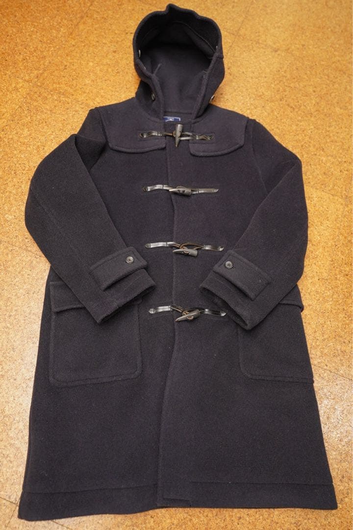 ネイビー フード付き ダッフルコート　J.PRESS