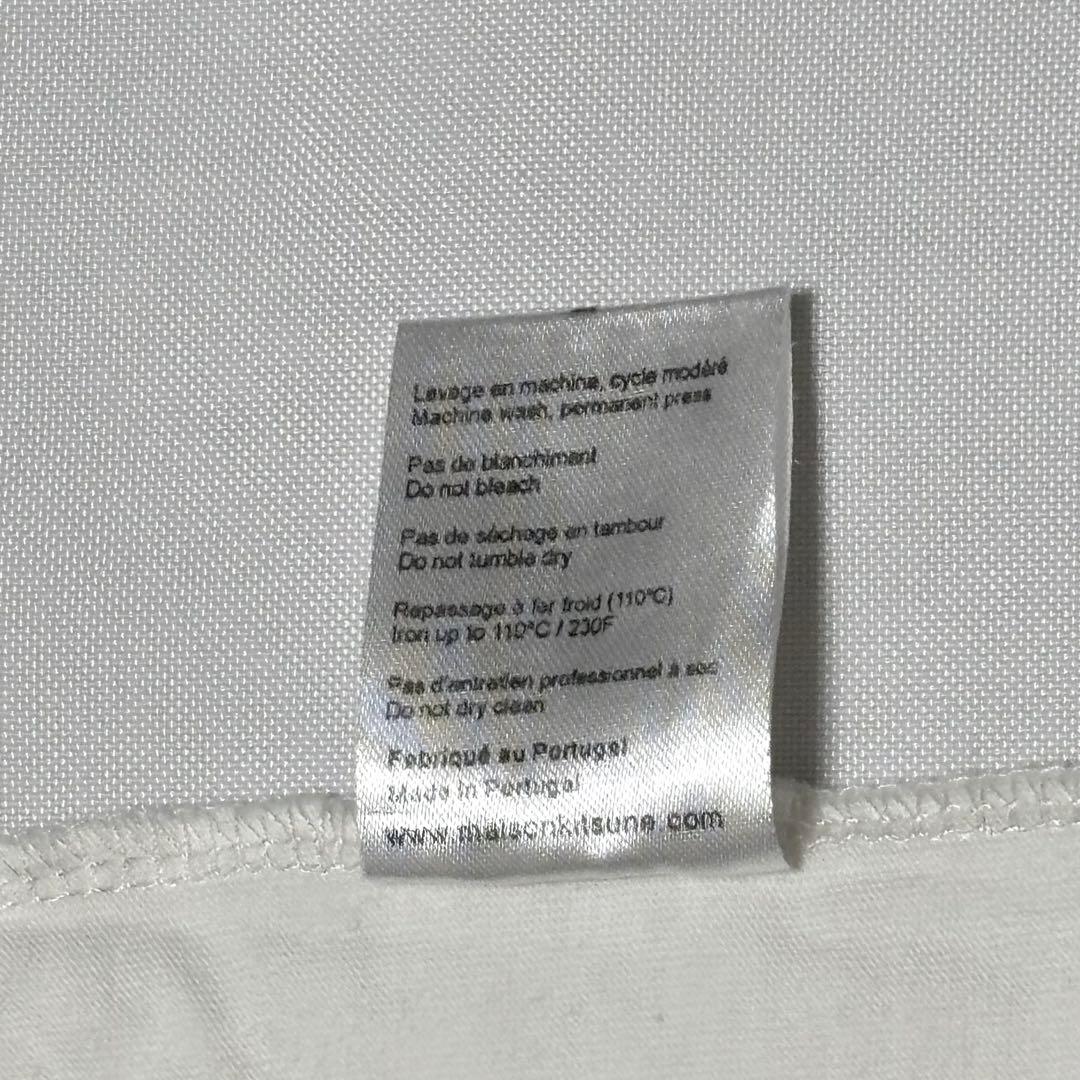 MAISON KITSUNÉ メゾンキツネ 半袖Tシャツ ホワイト XS