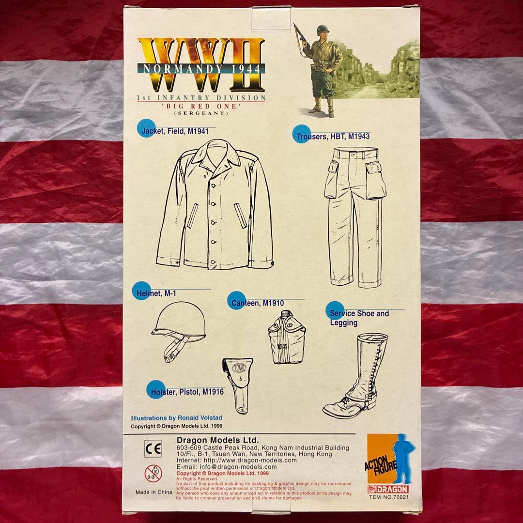 ドラゴンモデルズ1/6アメリカ陸軍第1歩兵師団　デイヴ軍曹
