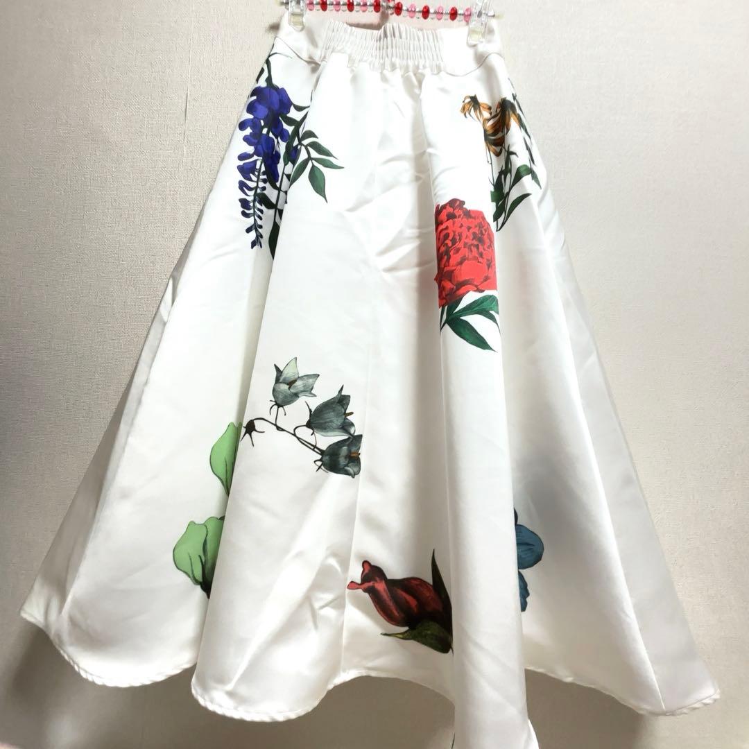 ameri vintage アマンダ　花柄　フレアスカート