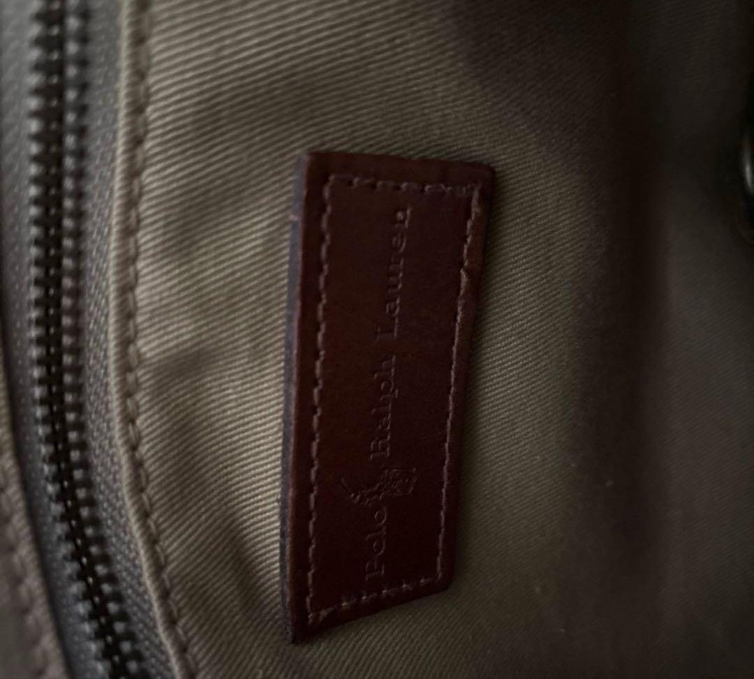 た*こ様 Ralph Lauren ボストンバッグ ダークグリーン