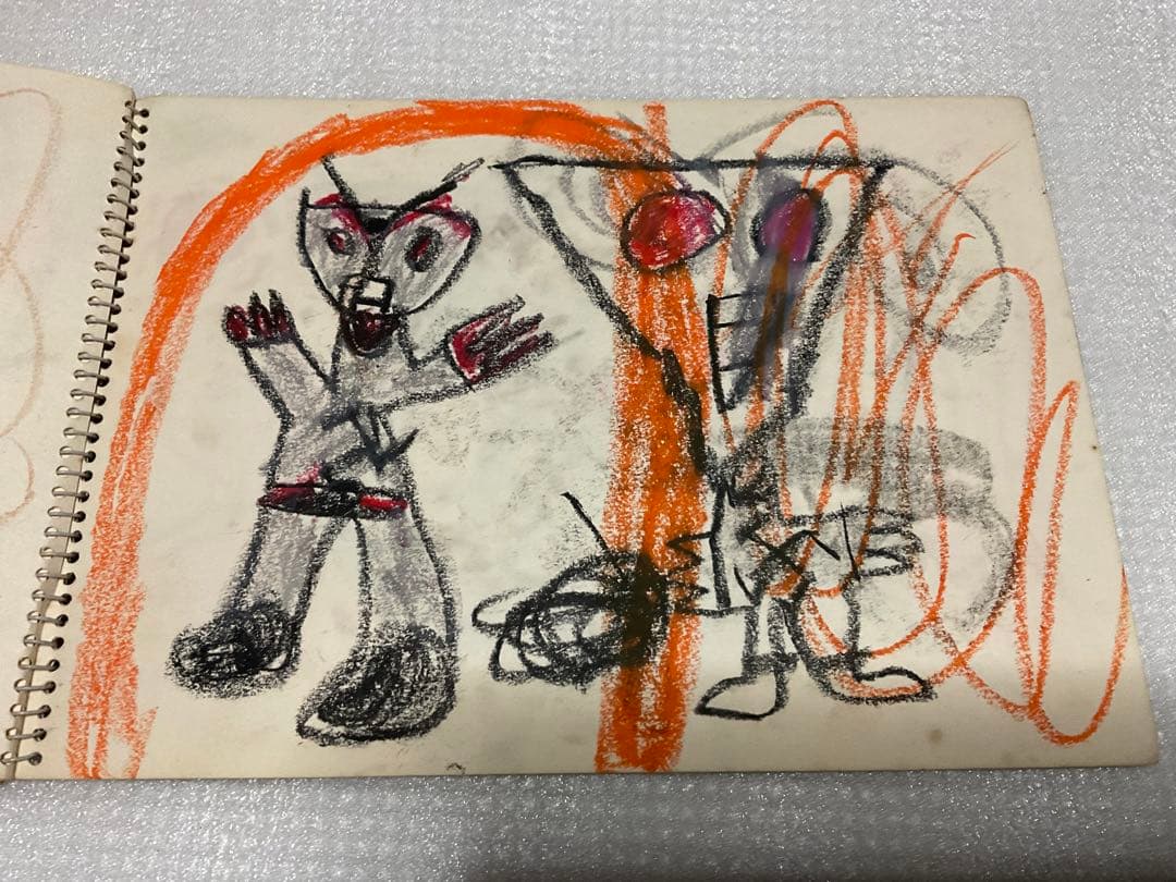 バビル2世／セイカノートの落書き帳。©️光プロ。【本当の意味で落書きがビッシリ！】