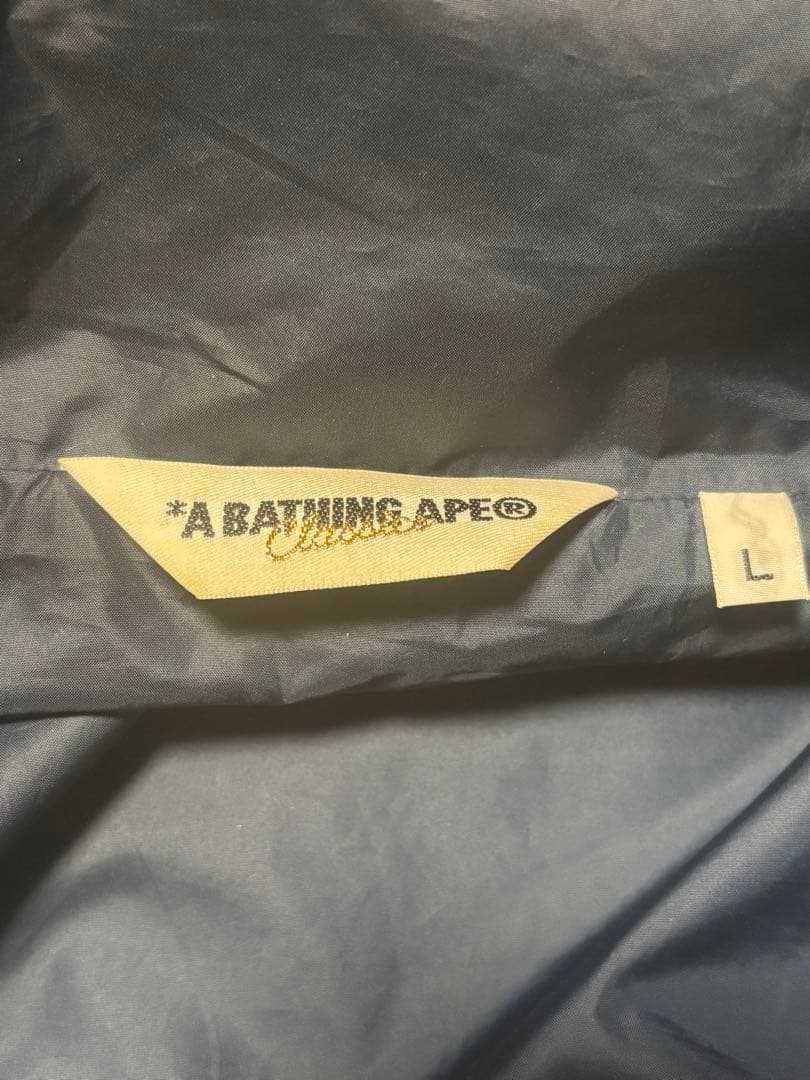 A BATHING APE スノーボードジャケット　ネイビー