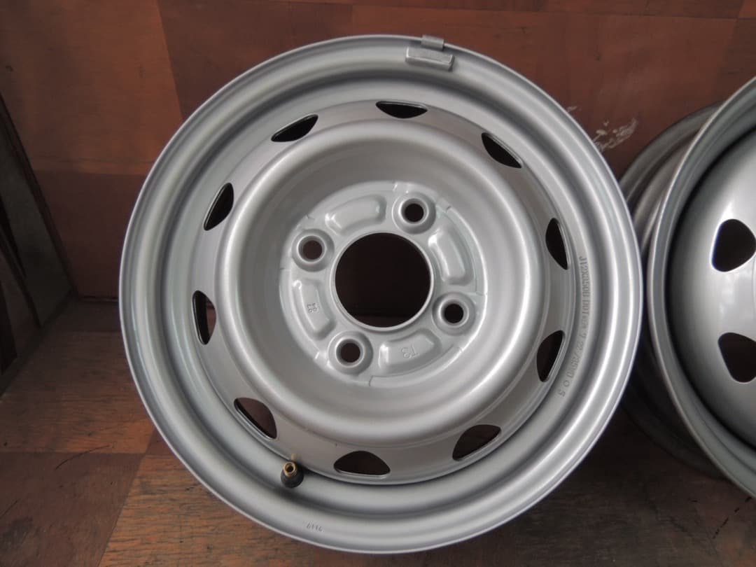 C45 12x3.50B 4穴 スチールホイール 4本セット ハブ59