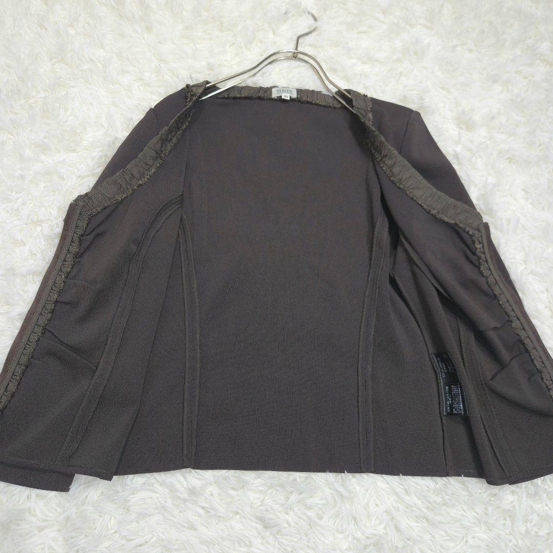 美品 FOXEY フォクシー 40 L アンサンブル カーディガン セット 長袖