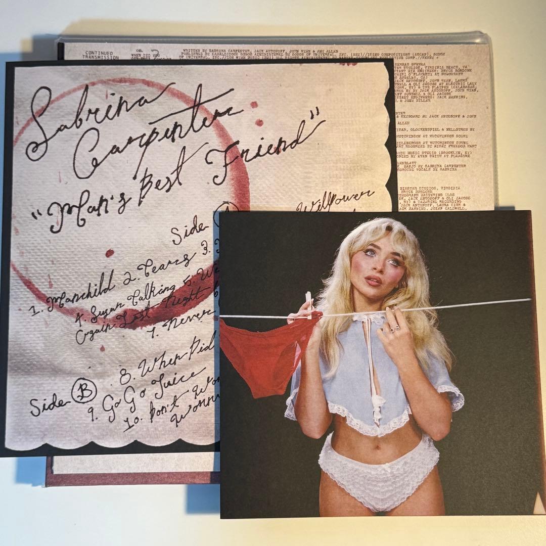 sabrina carpenter man's best friend レコード