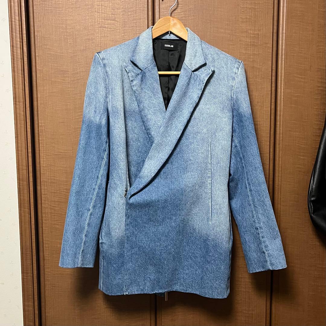 ジャケット・アウター Egonlab DOUBLE BREASTED BLAZER 46
