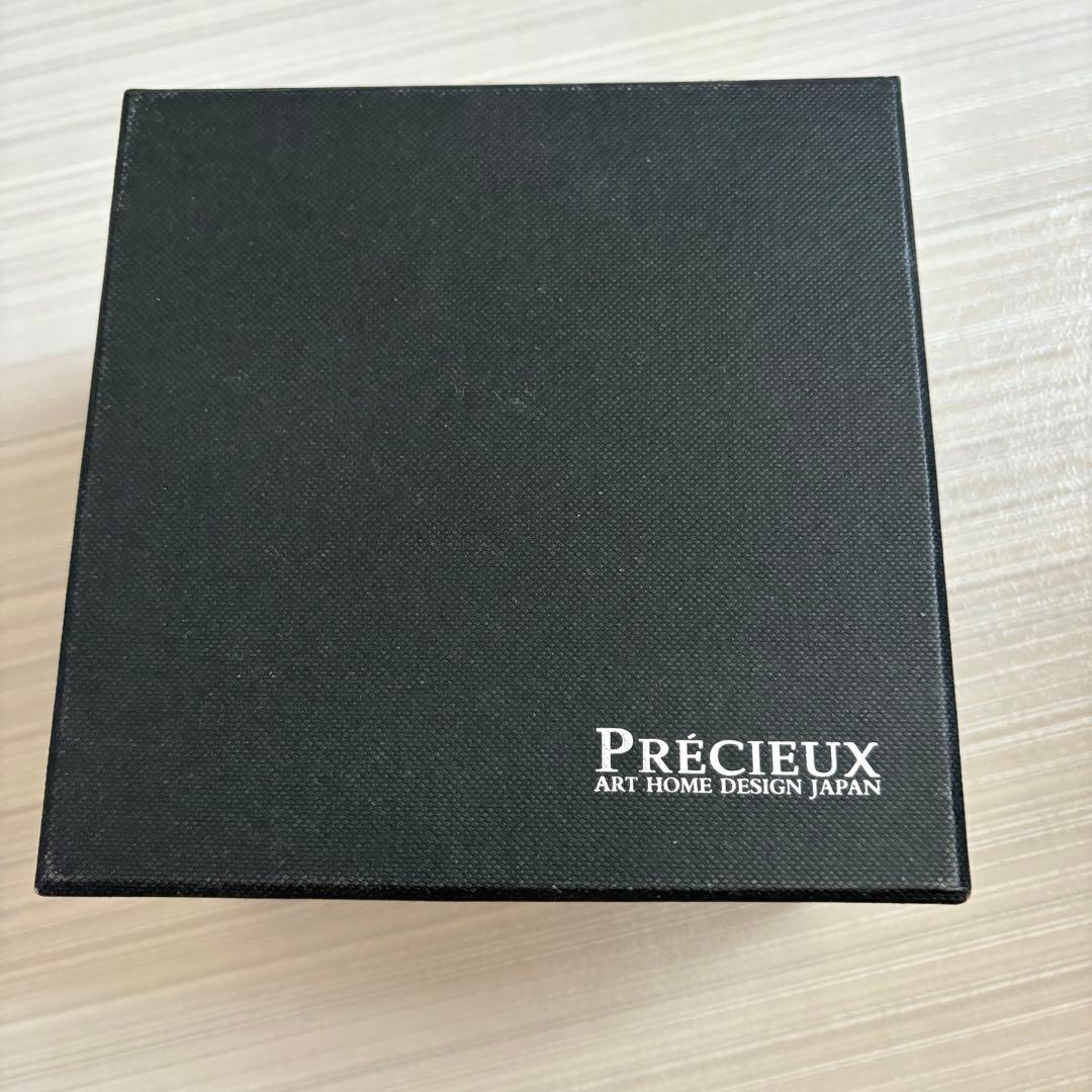 PRÉCIEUX 赤 カットガラス グラス　レイクアルスタータオルセット　専用