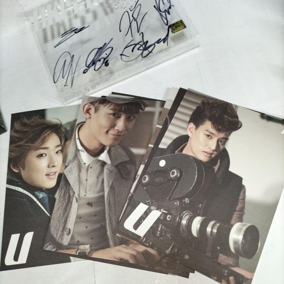 U-KISS 全メンバー本物直筆サイン入 signature⭐Moments 8