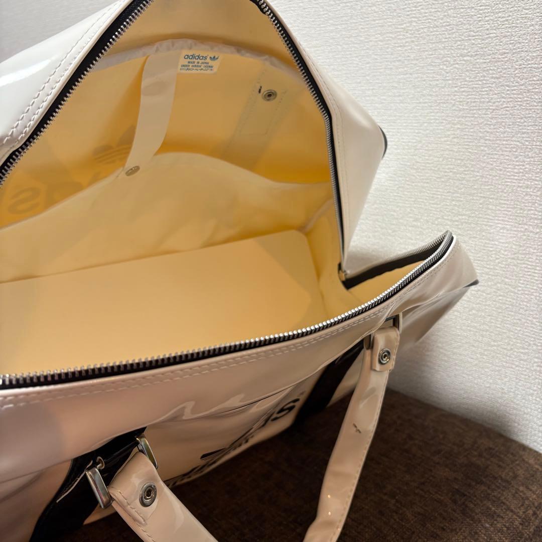極美品 80s adidas super star エナメル ボストン デサント