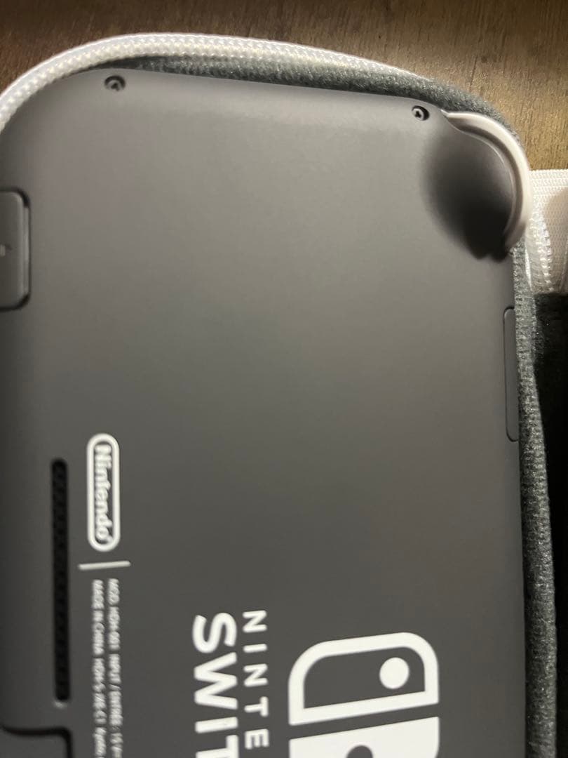Nintendo Switch Lite グレー 10回程度の使用歴