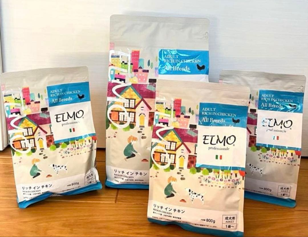 【成犬用】ペットフード 3kg×1、800g×3