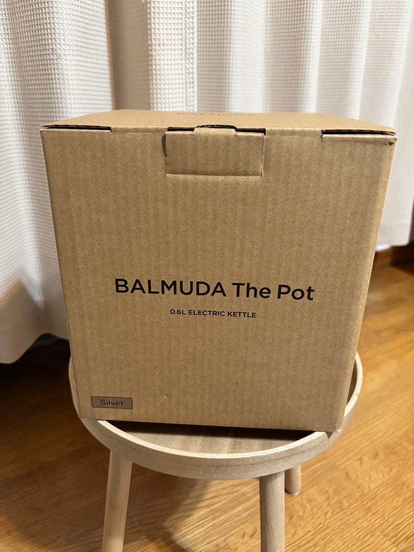 BALMUDA 電気ケトル グレー