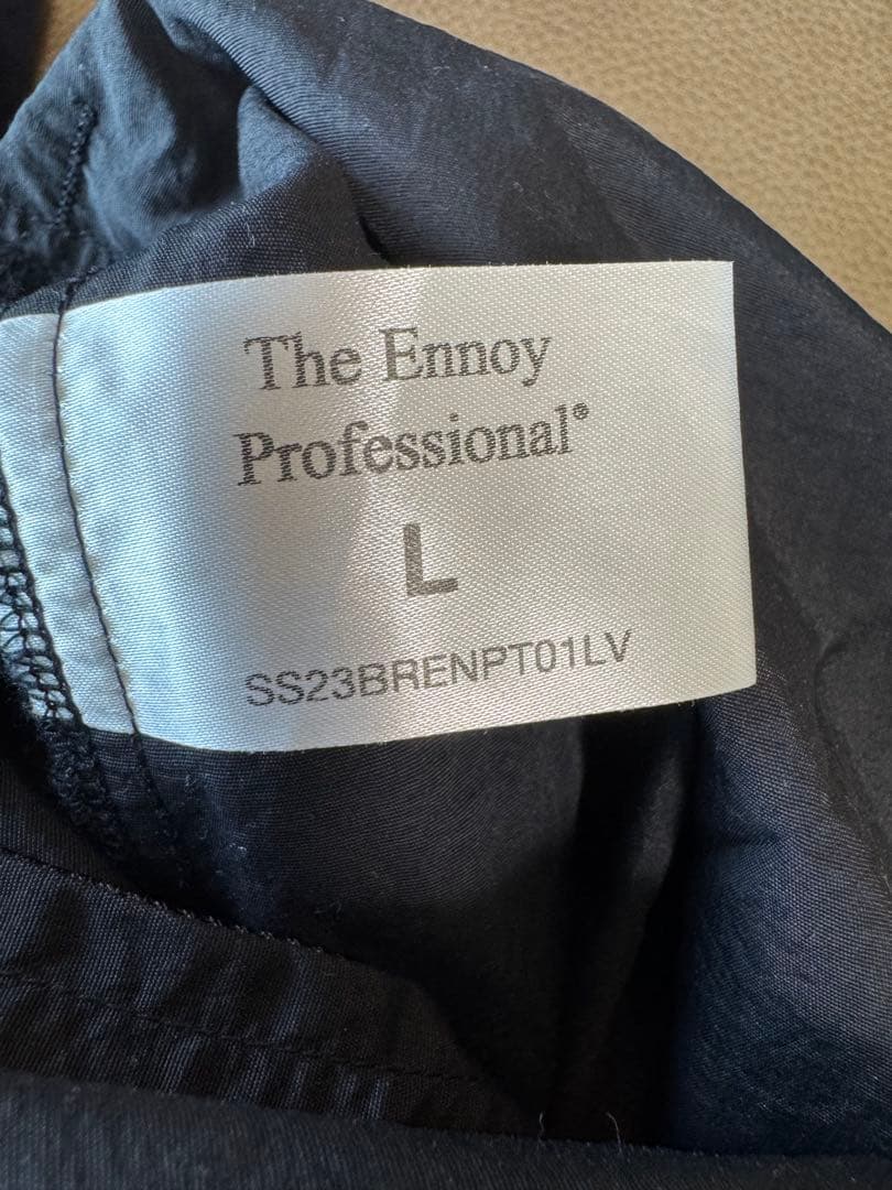 パンツ ennoy NYLON PANTS (Triple Black) L Ennoy