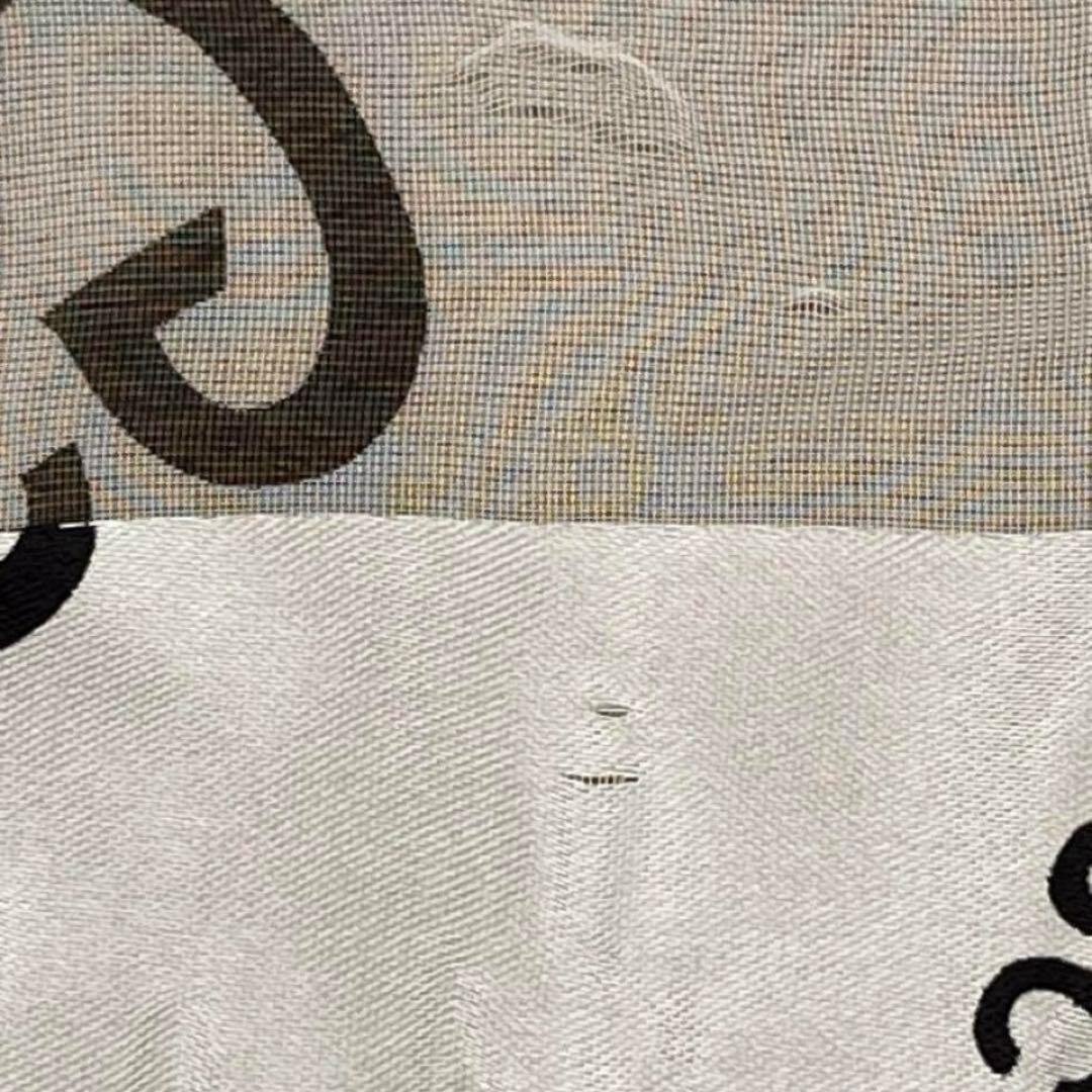 GUCCI ホワイト大判スカーフ100×100