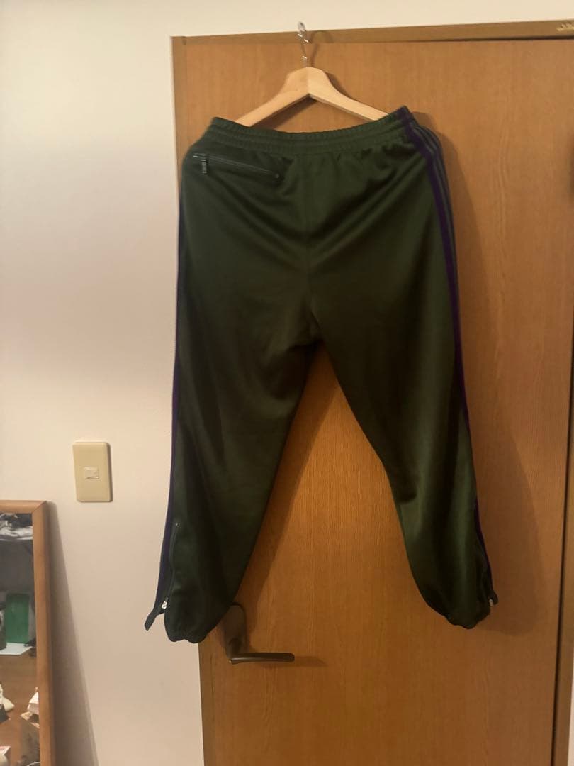 づ*こ様 ニードルス　トラックパンツ　オリーブグリーン