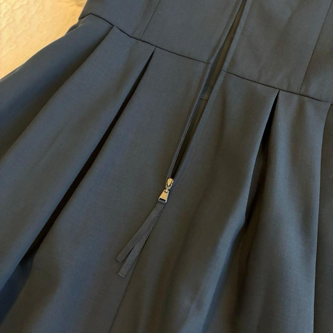 美品♡フォクシー　ウールワンピース Charlotte Dress ネイビー