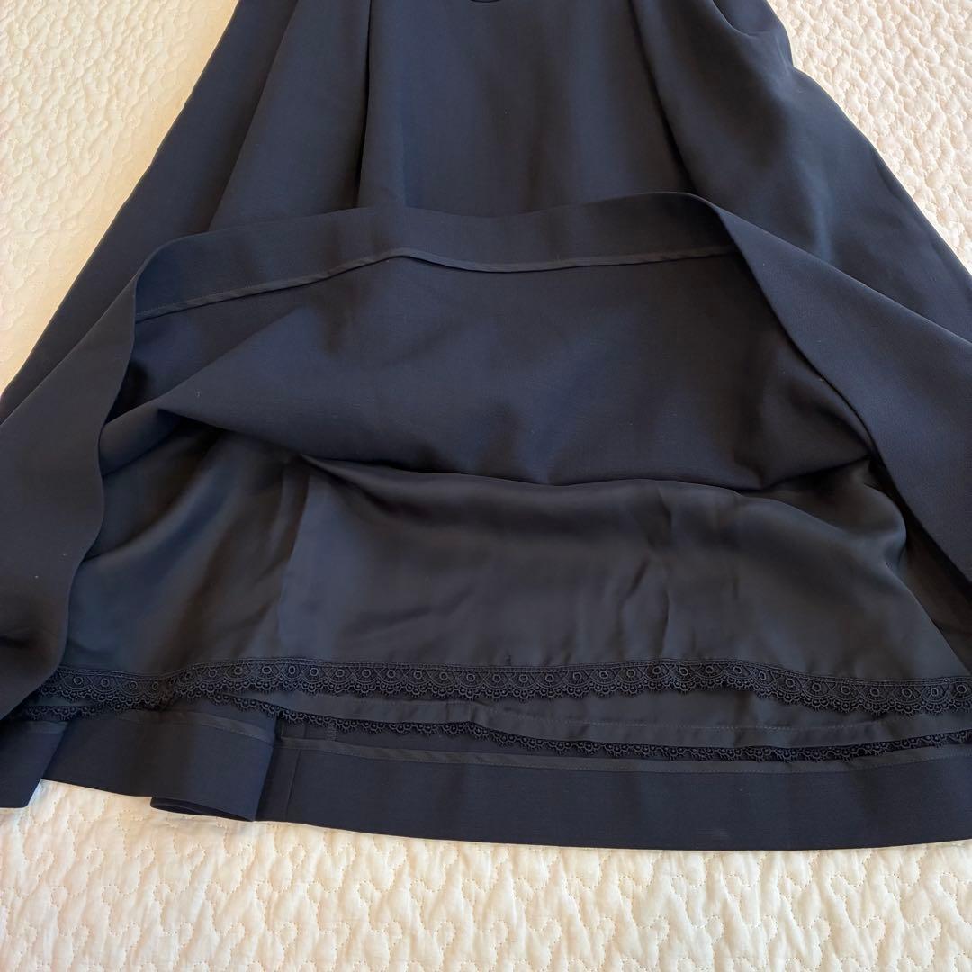 美品♡フォクシー　ウールワンピース Charlotte Dress ネイビー