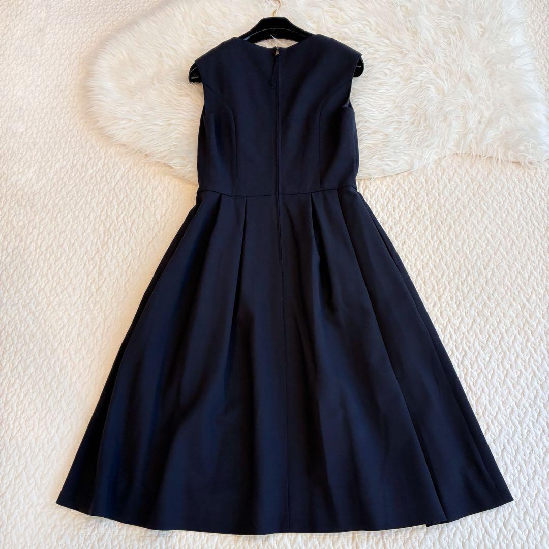 美品♡フォクシー　ウールワンピース Charlotte Dress ネイビー