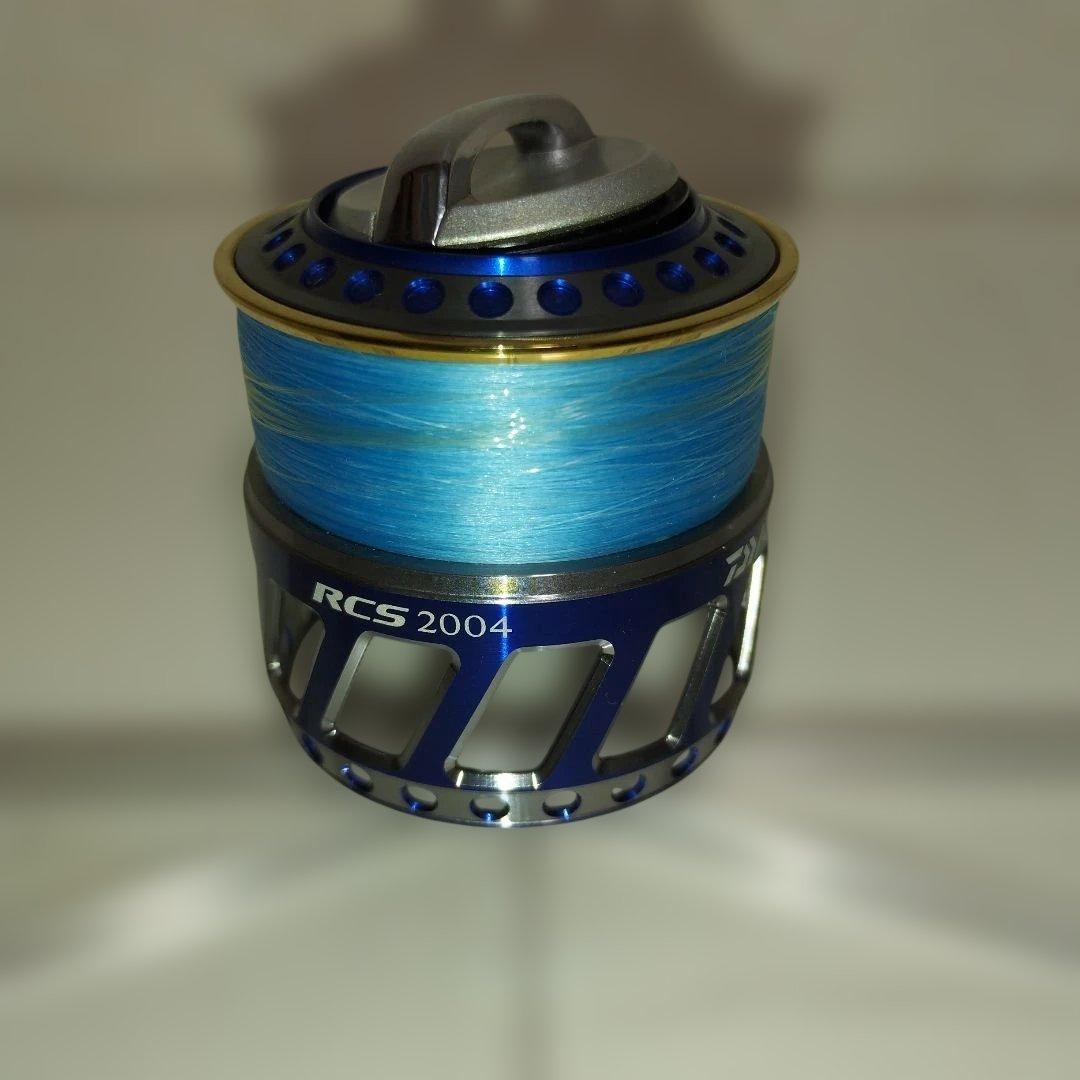 【専用】DAIWA ダイワ07ルビアス　RCSスプール　カスタムノブ　ブルー