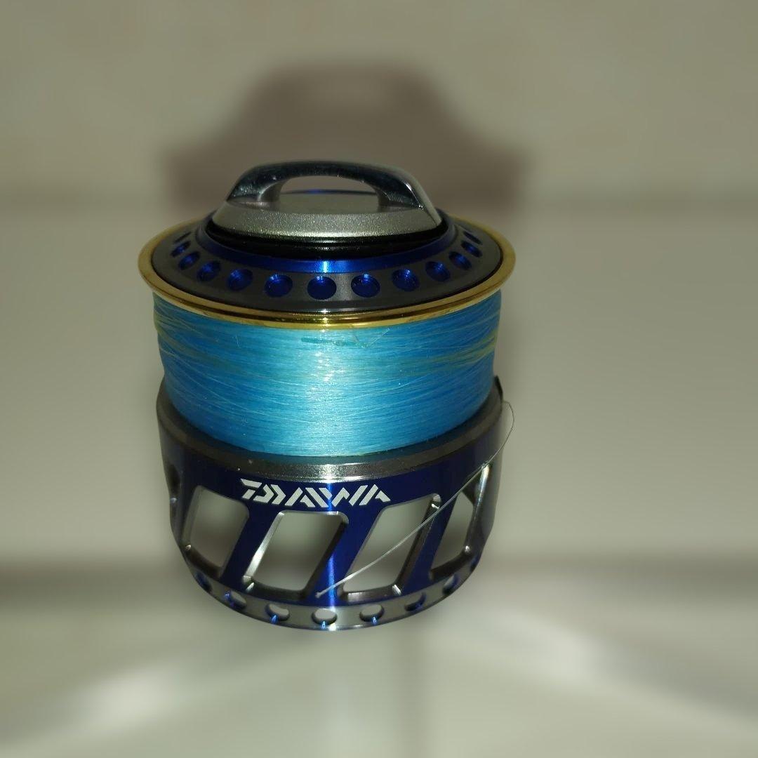 【専用】DAIWA ダイワ07ルビアス　RCSスプール　カスタムノブ　ブルー