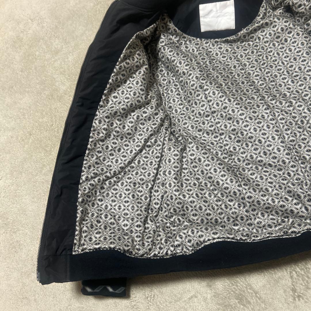 【美品】White Mountaineering ポリエステル　MA-1 BK