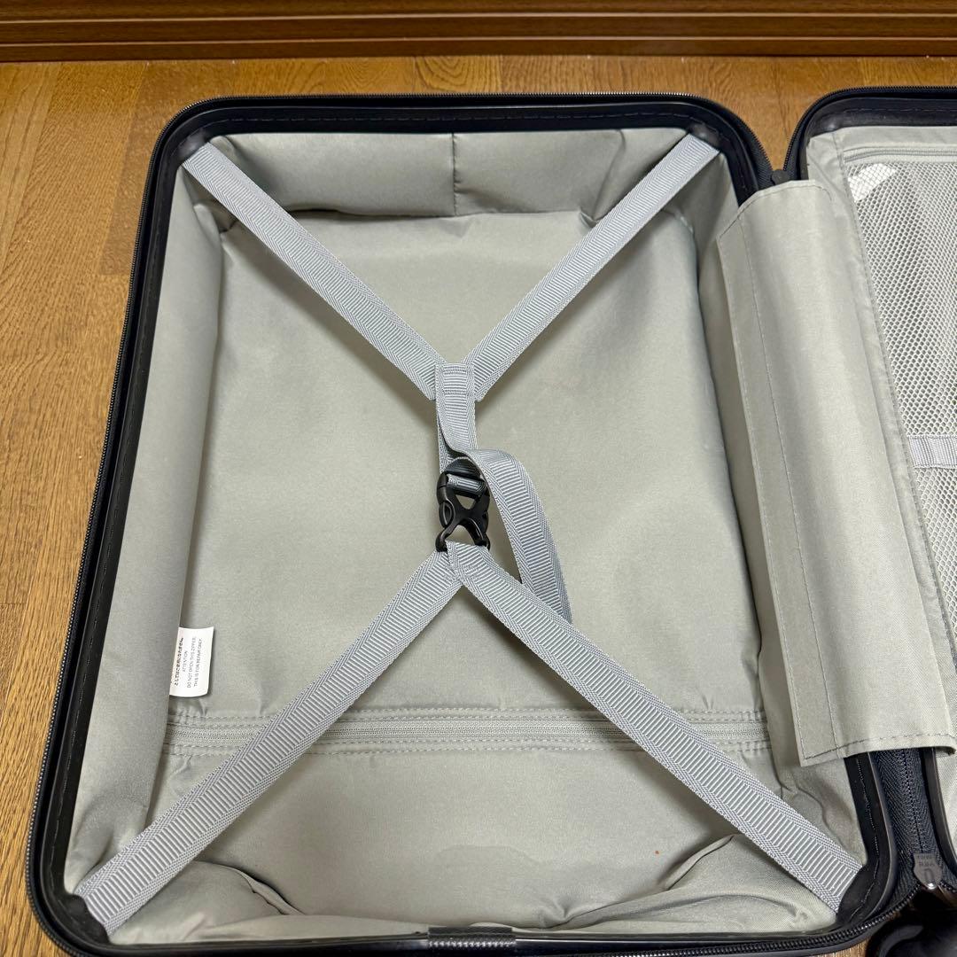 無印良品 キャリーケース 36L TSA 鍵付き 赤
