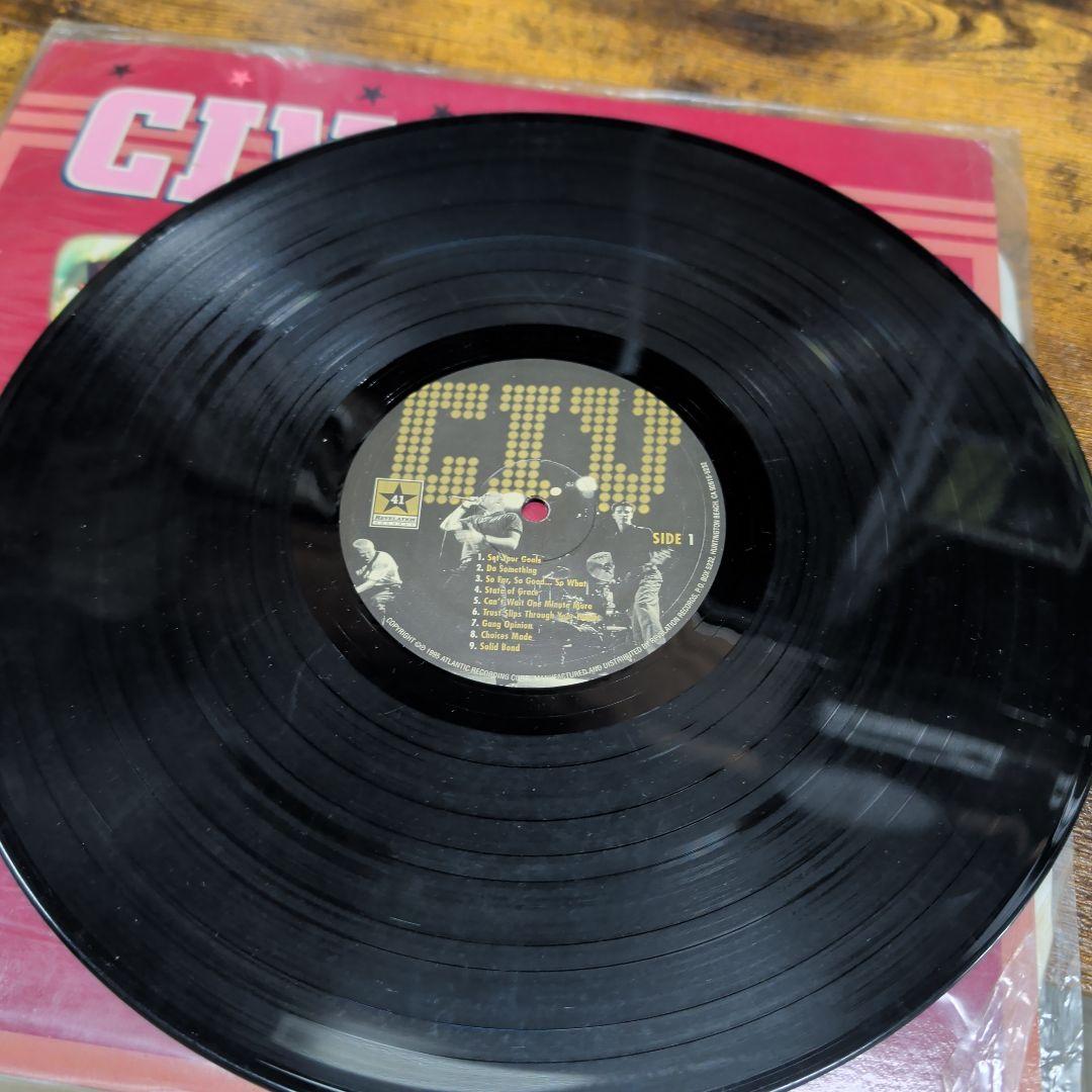 名盤LP CIV / SET YOUR GOALS レコード ハードコアパンク