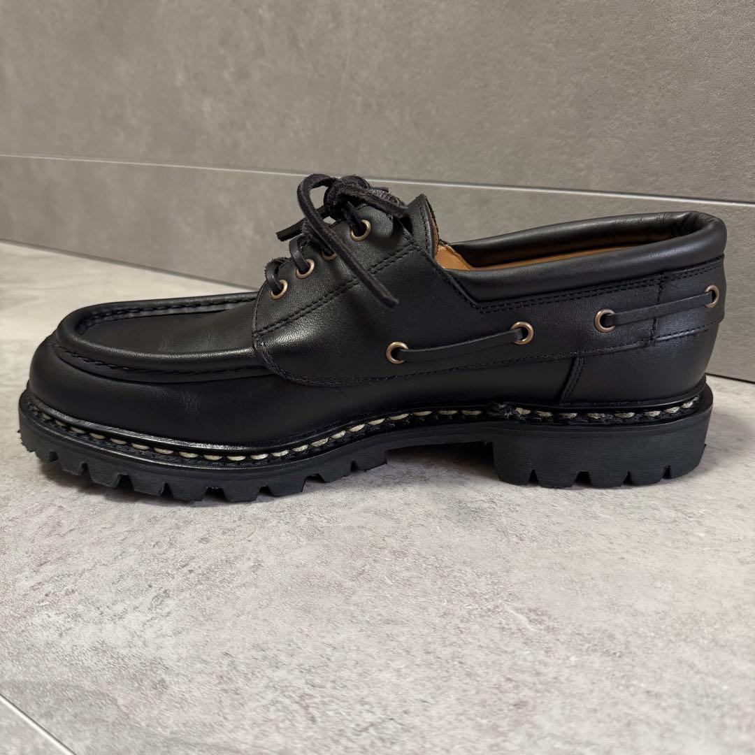 【美品 7.5】Paraboot CHIMEY シメイ パラブーツ ブラック