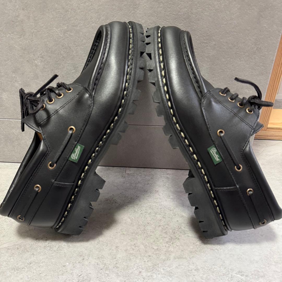 【美品 7.5】Paraboot CHIMEY シメイ パラブーツ ブラック