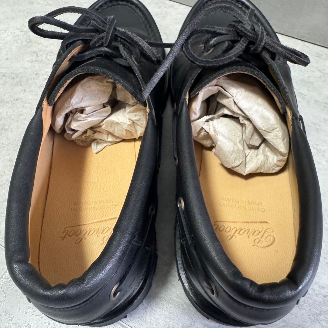 【美品 7.5】Paraboot CHIMEY シメイ パラブーツ ブラック