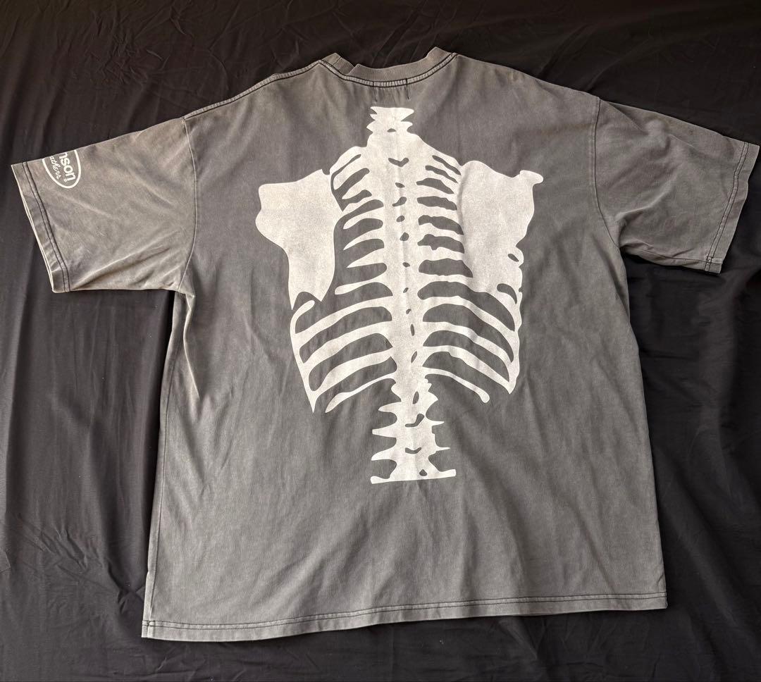 Skelton Bones Pigment Dyed Tee メンズサイズ