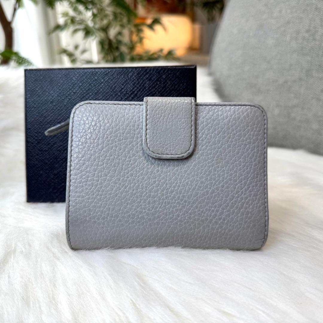PRADA プラダ ヴィッテロダイノ レザー 二つ折り財布