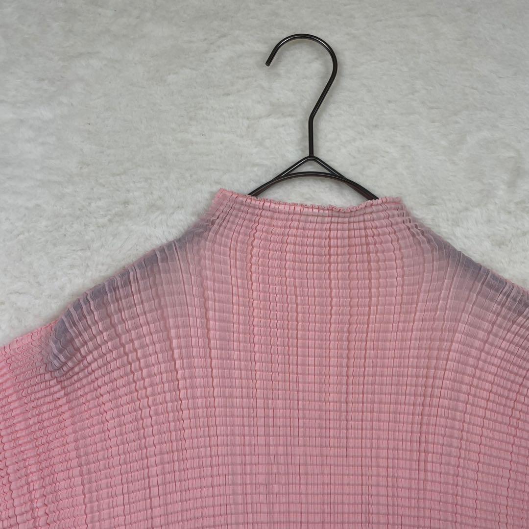 PLEATS PLEASE ISSEY MIYAKE ピンク 半袖Tシャツ