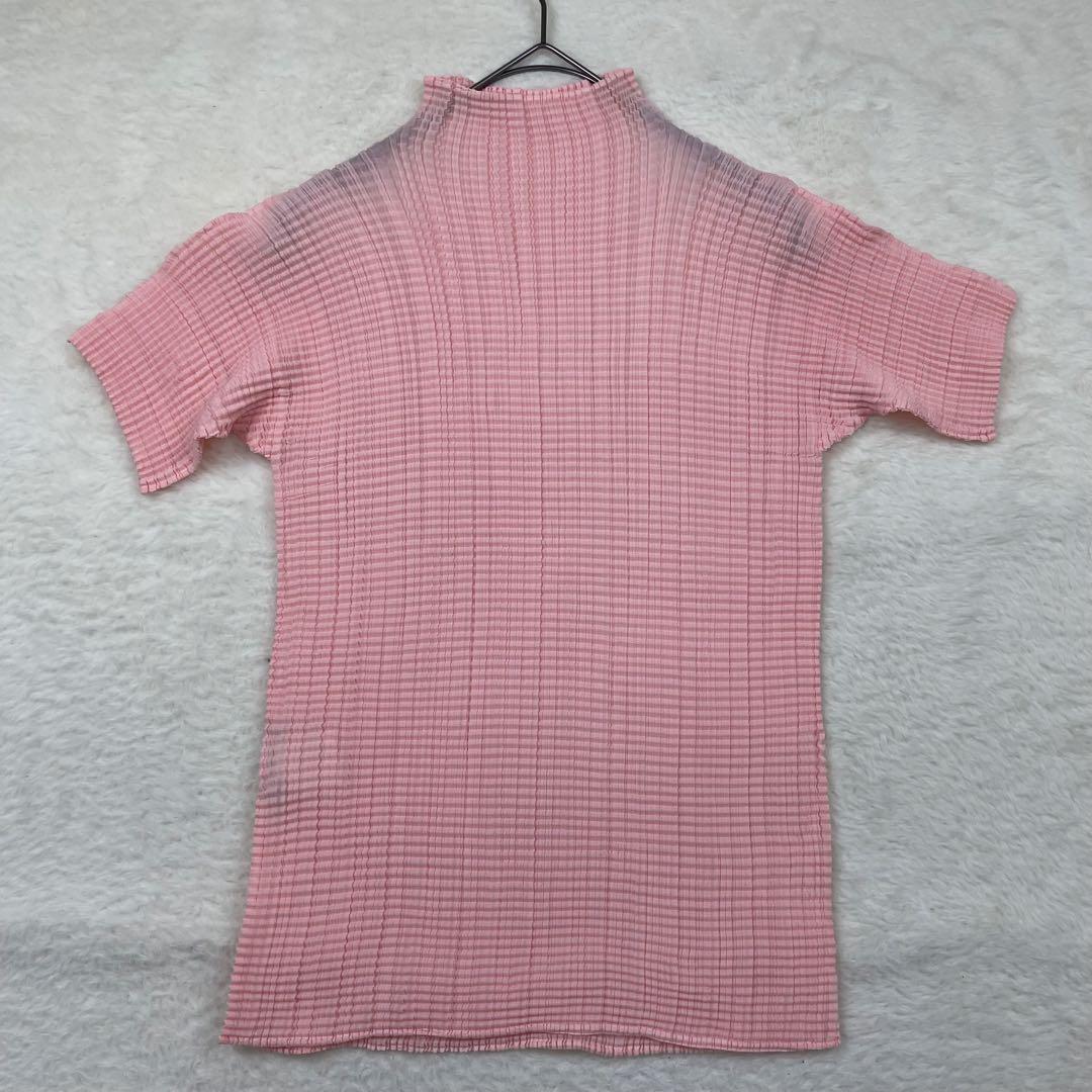 PLEATS PLEASE ISSEY MIYAKE ピンク 半袖Tシャツ