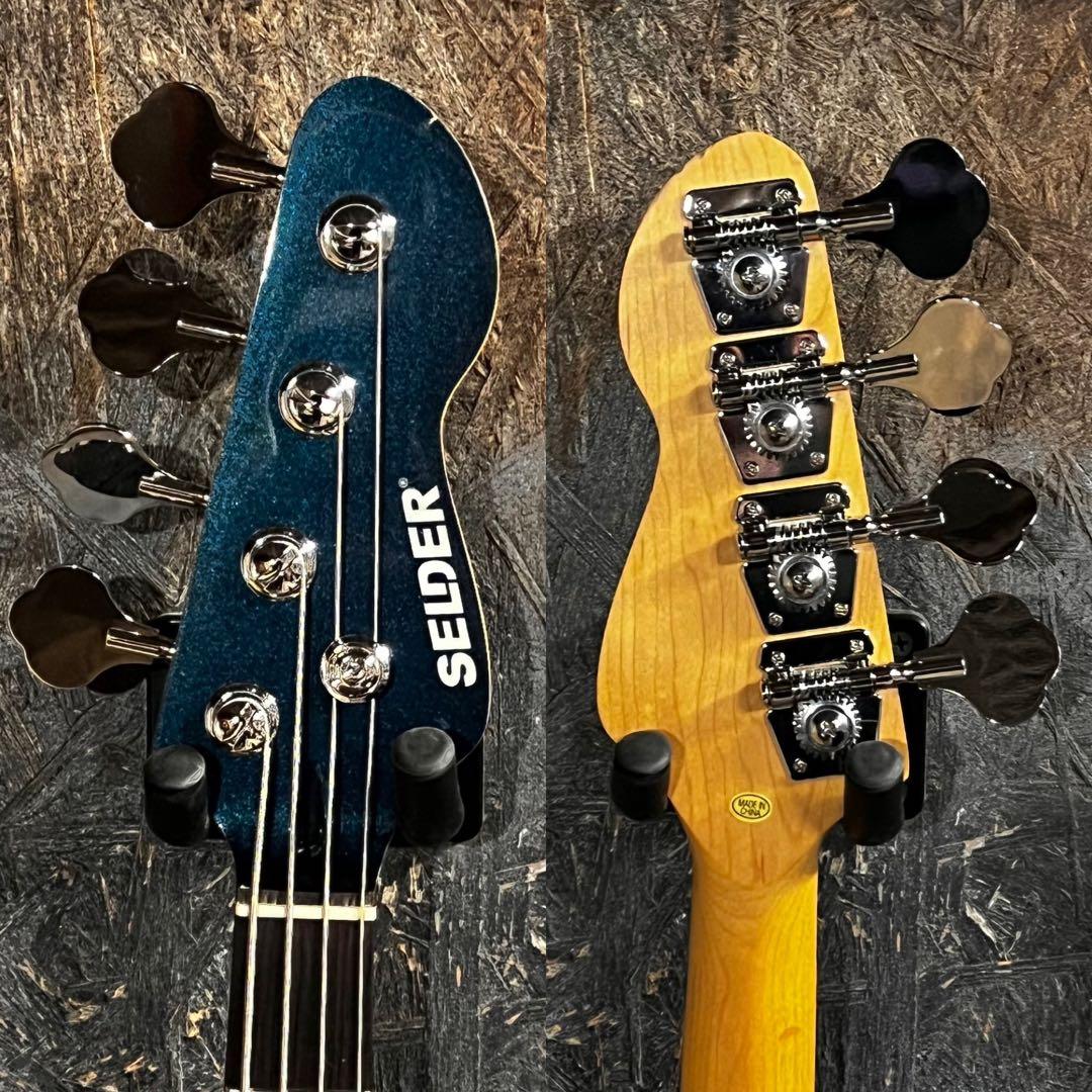 【弦新品】SELDER プレシジョンベース メタリックブルー 管AJ