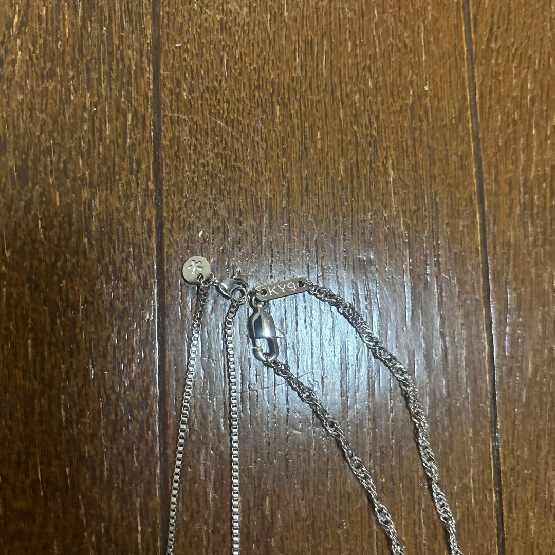 ky9jm ネックレス　シルバー　値下げ可能