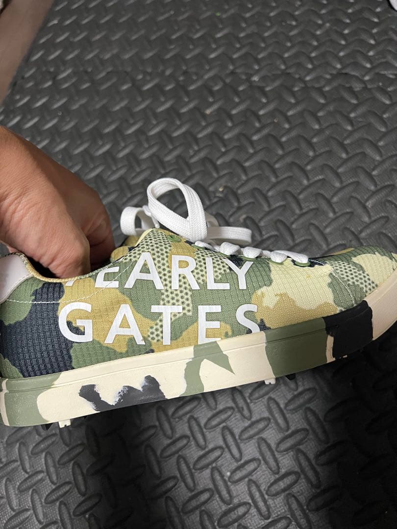 【のんちまん】PEARLY GATES カモフラージュ スニーカー